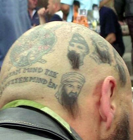 osama bin laden tattoo. like Osama Bin Laden!